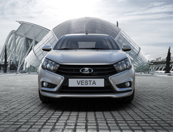 Lada Vesta вышла на первое место по продажам в России